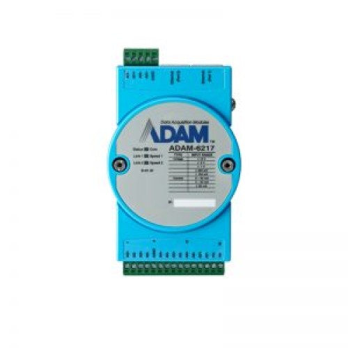 m6米乐ADAM-6217-支持Modbus TCP的8路隔离模拟量输入模块