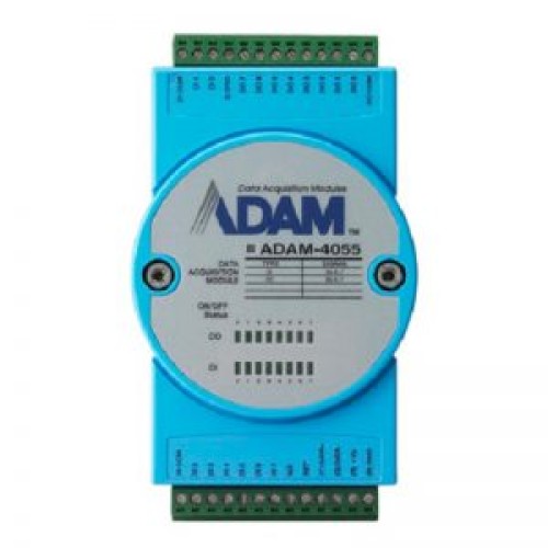 m6米乐ADAM-4055-带LED显示的16路隔离数字量输入模块